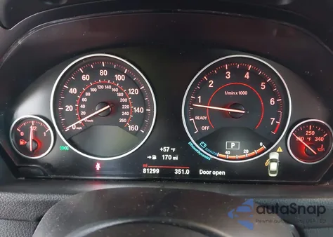 2016 BMW 328I xDrive из США, поврежденный, VIN WBA8E3C57GK503002